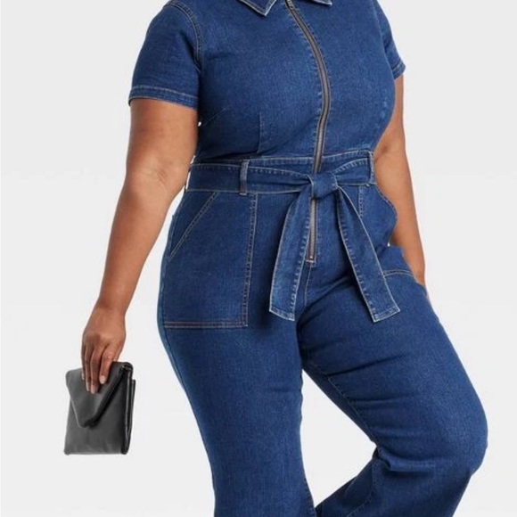Denim jumpsuit NWT - Picture 3 of 5